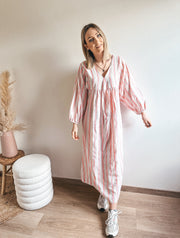 CILOU DRESS - ROZE/LILA