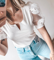 CLARA T-SHIRT - WIT