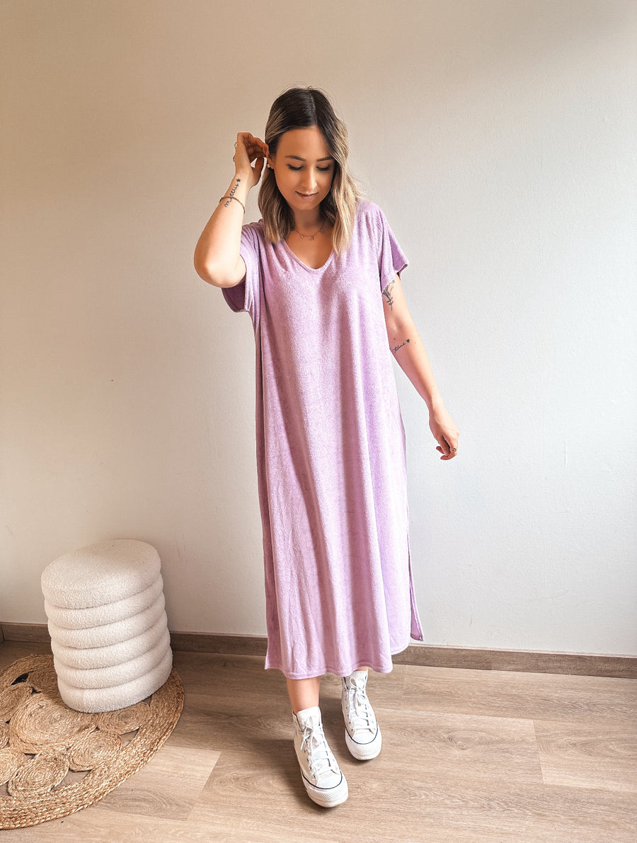 MILLY BADSTOF DRESS - LILA