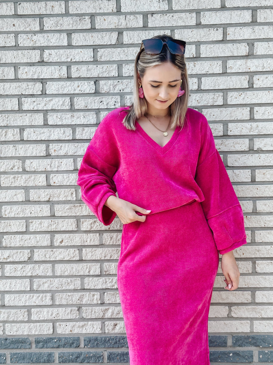 FENNA SET - MAGENTA ROZE