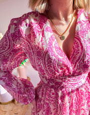 LILLY DRESS - ROZE