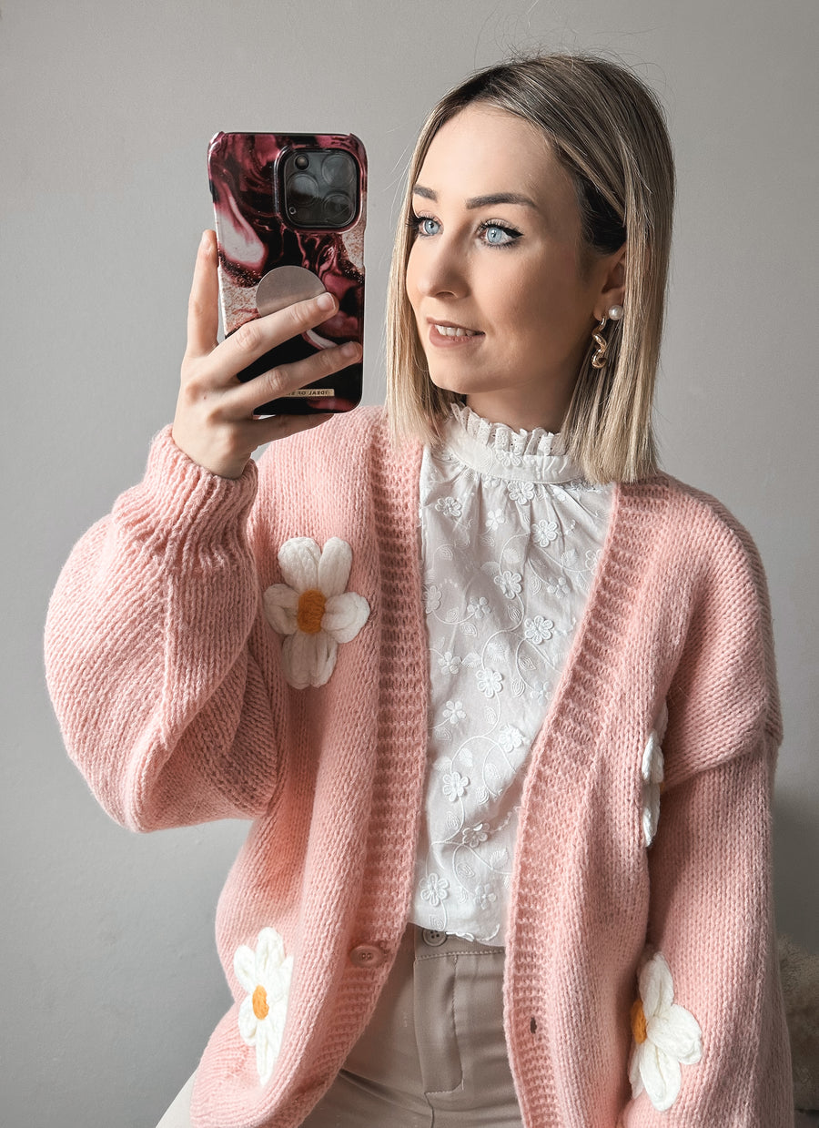 AMELIA GILET - ROZE