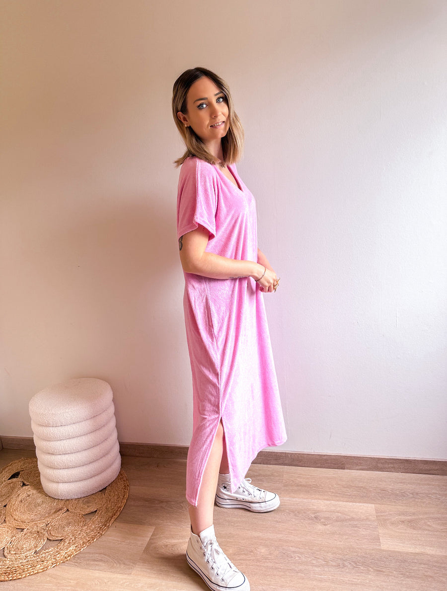 MILLY BADSTOF DRESS - ROZE