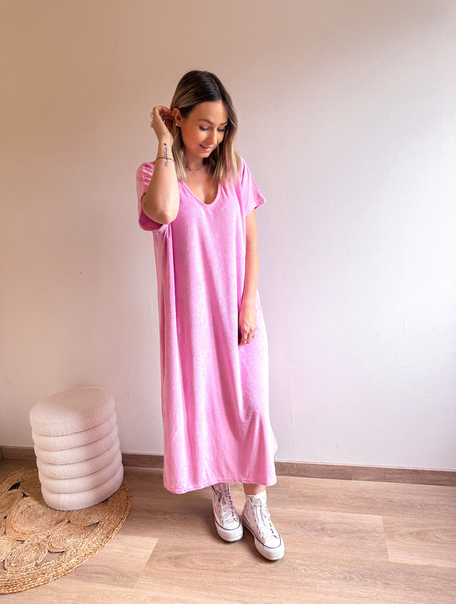 MILLY BADSTOF DRESS - ROZE
