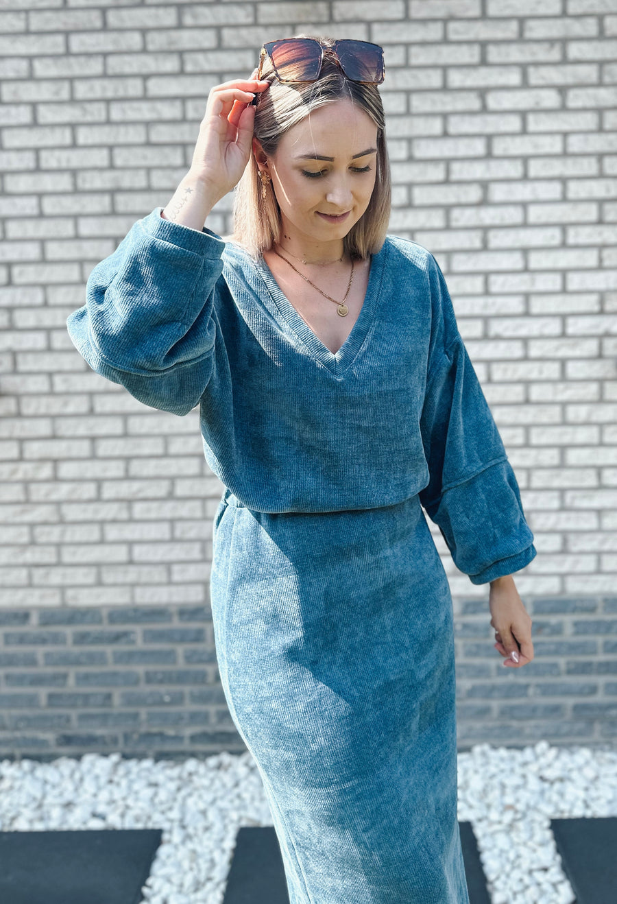 FENNA SET - BLAUW