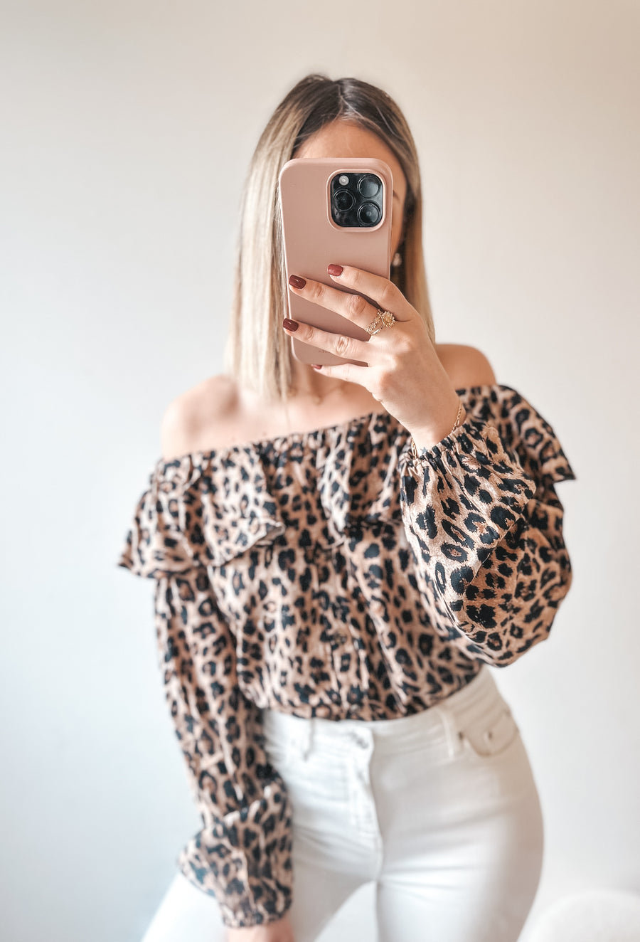 LEOPARD BLOUSE