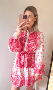 LENA DRESS - ROZE