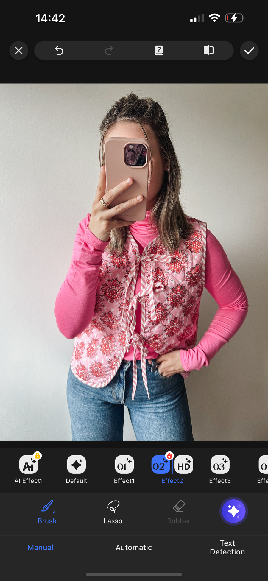 BASIC TOP - ROZE