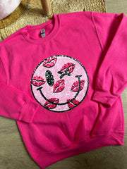 VALENTINE SWEATER - FUSHIA