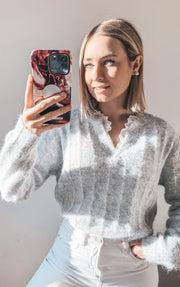 LOUISE KNIT - GRIJS