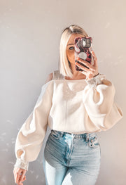 ESTELLE SWEATER - CREME