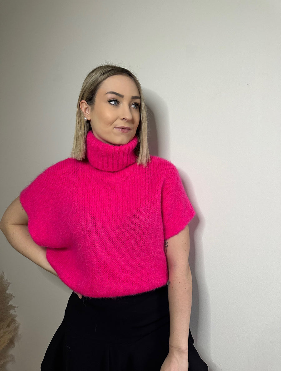INA KNIT - FUSHIA