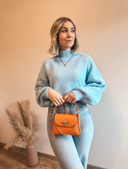 OLIVIA KNIT - BLAUW