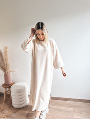 FENNA DRESS - BEIGE