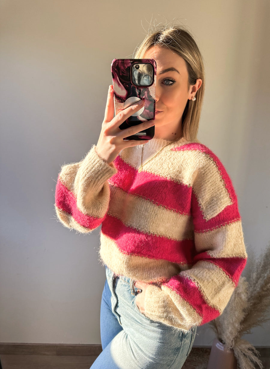 VALERIE KNIT - FUSHIA
