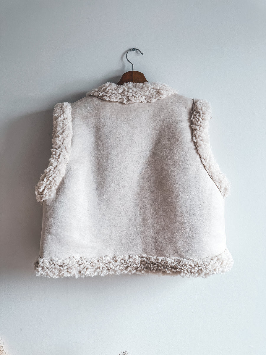 Teddy gilet - creme
