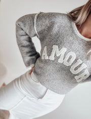 AMOUR KNIT - GRIJS
