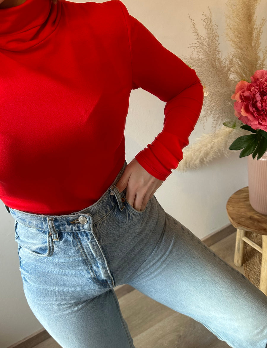 ROMÉ TOP - ROOD