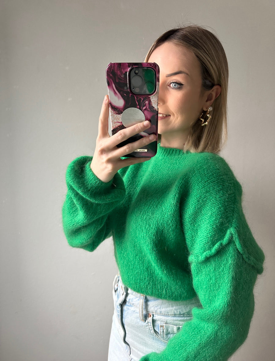 ANNA KNIT - GROEN