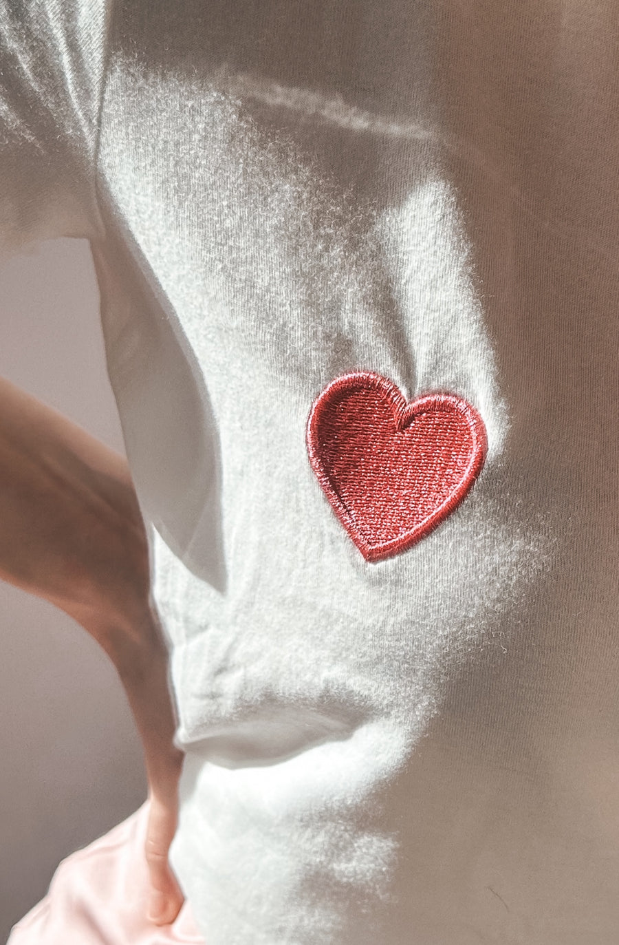 LOVEHEART T-SHIRT - WIT