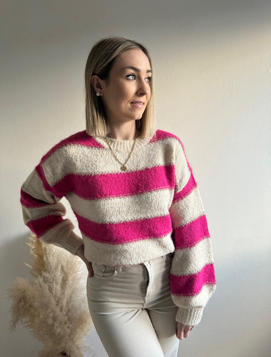 VALERIE KNIT - FUSHIA