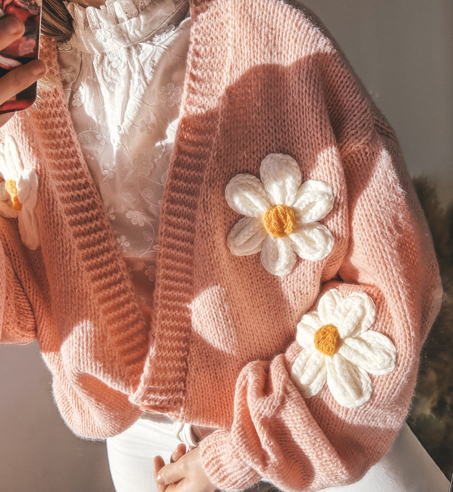 AMELIA GILET - ROZE