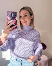 VIOLET KNIT- LILA