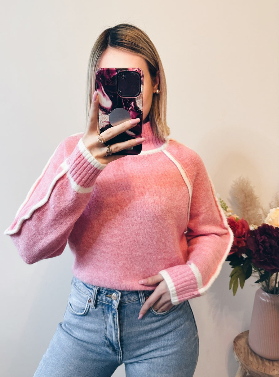 JUNE KNIT - ROZE