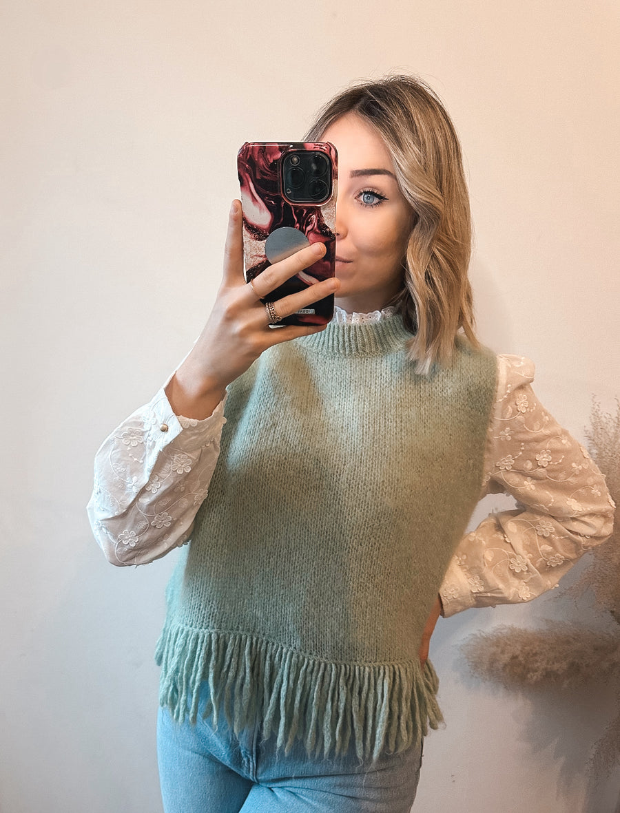 IVY DEBARDEUR - MINTGROEN