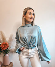 FELINE BLOUSE - MINT