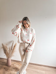 IRIS KNIT - PINK HEARTS